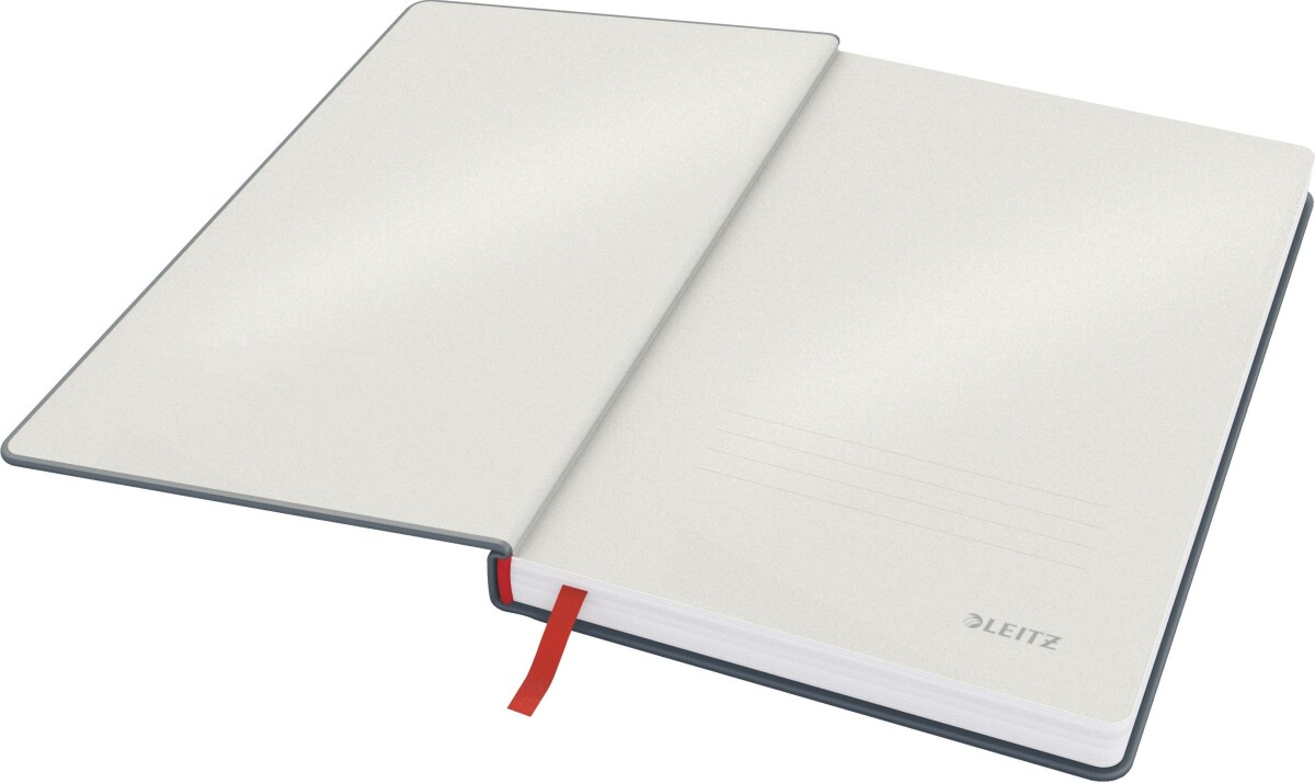 Leitz - Cosy Notesblok - Hard Cover - Medium - Grå - Ternet