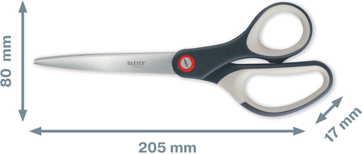 Leitz - Cosy Saks - 205 Mm - Grå