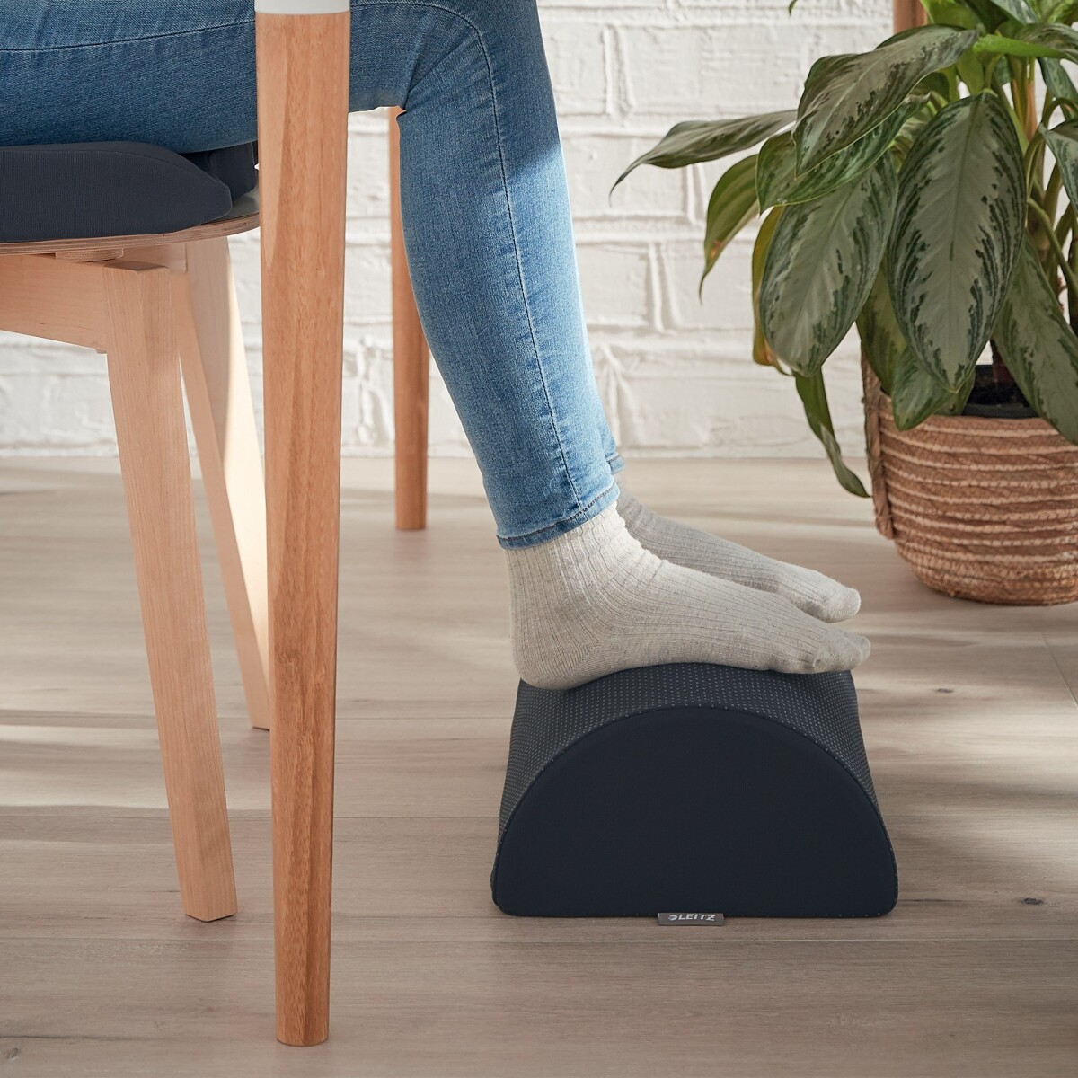 Leitz - Cozy Fodstøtte - Ergonomisk - Grå