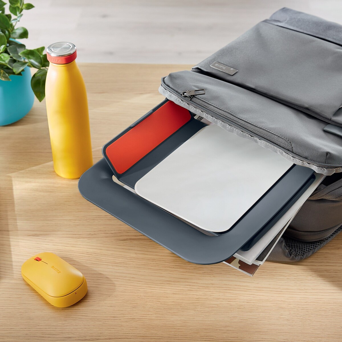 Leitz - Cozy Laptop Stander - Grå