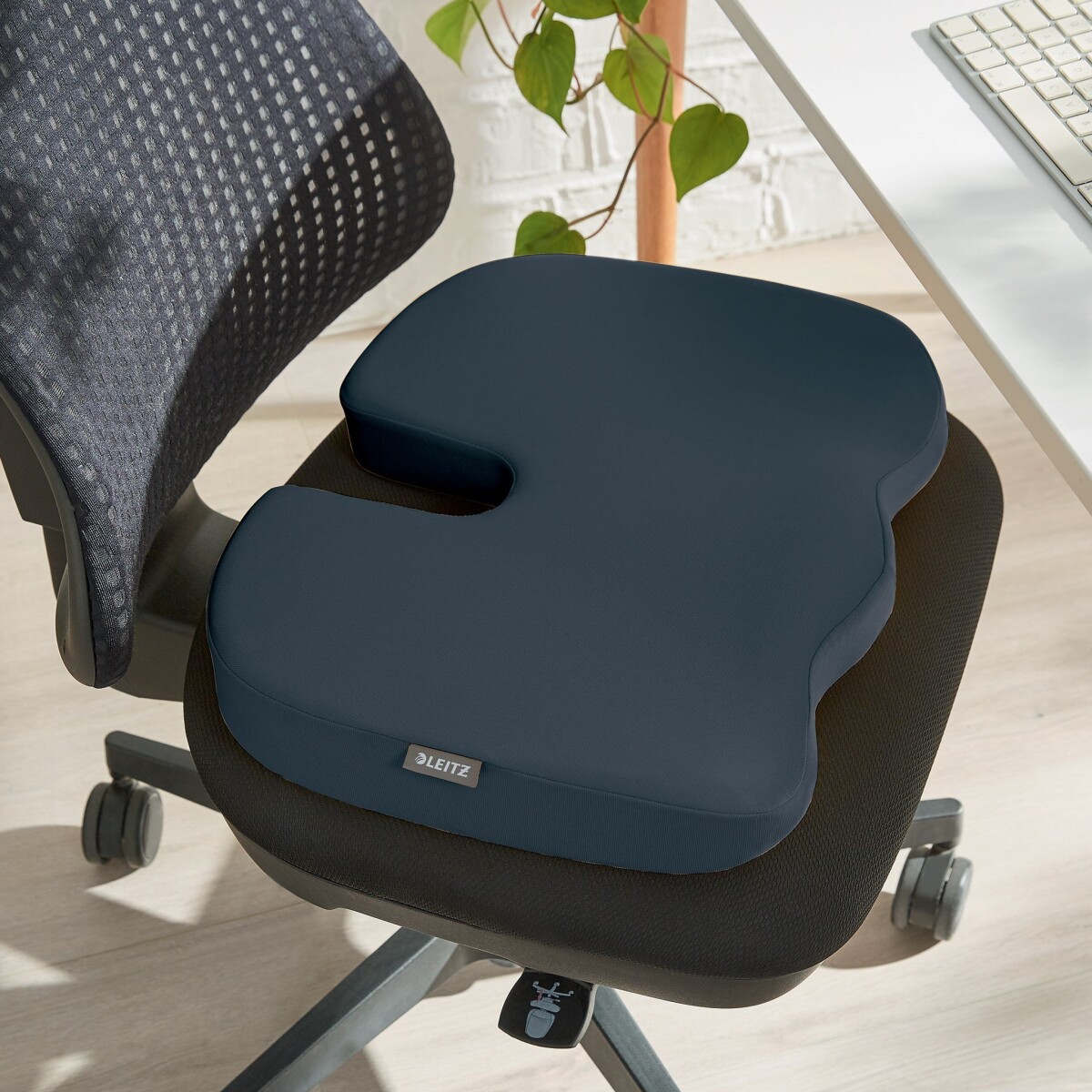 Leitz - Ergo Cozy Siddepude - Grå