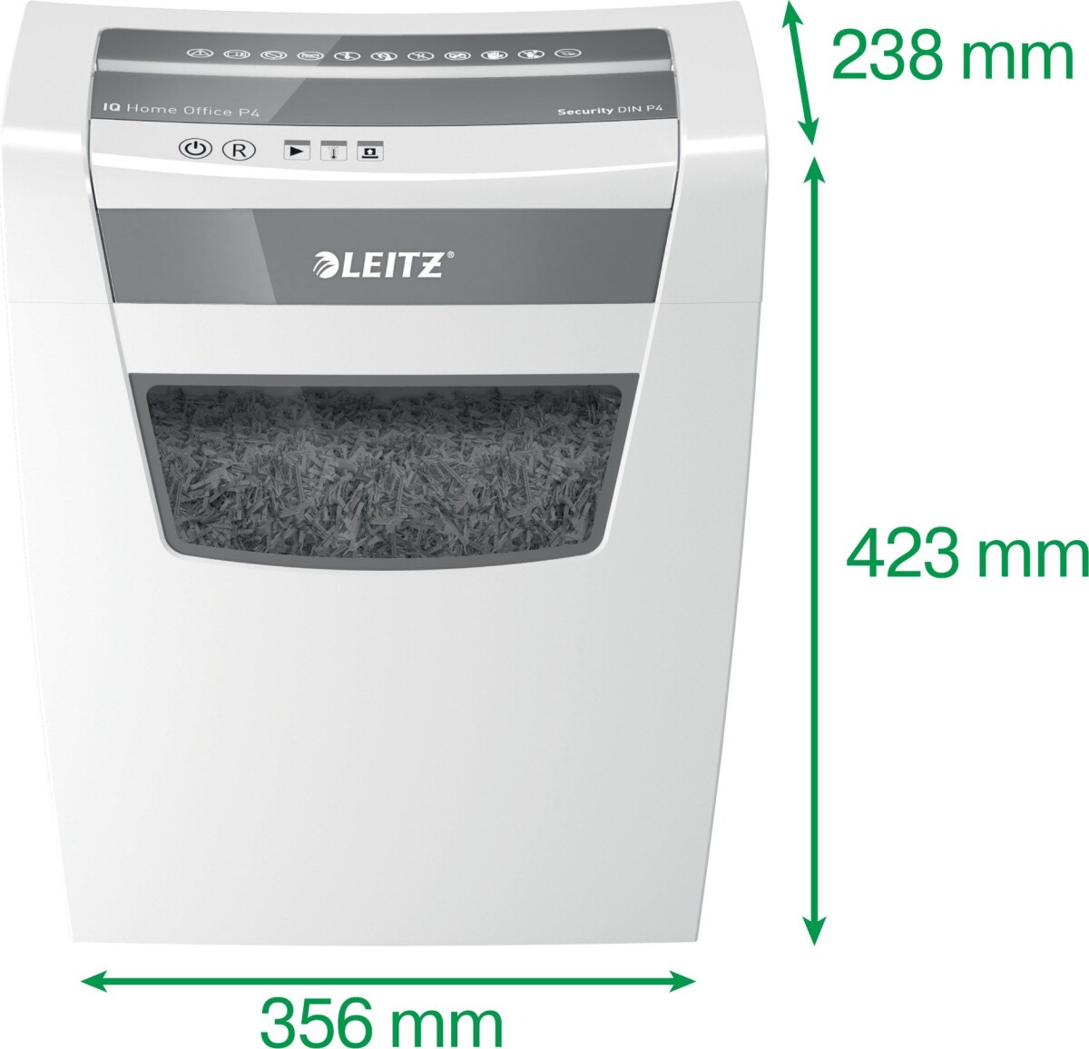 Leitz - Iq Home Office P4 Makulator - 23 L