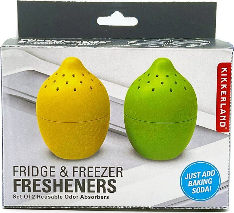Kikkerland - Citron Og Lime Luftfrisker Til Køleskab