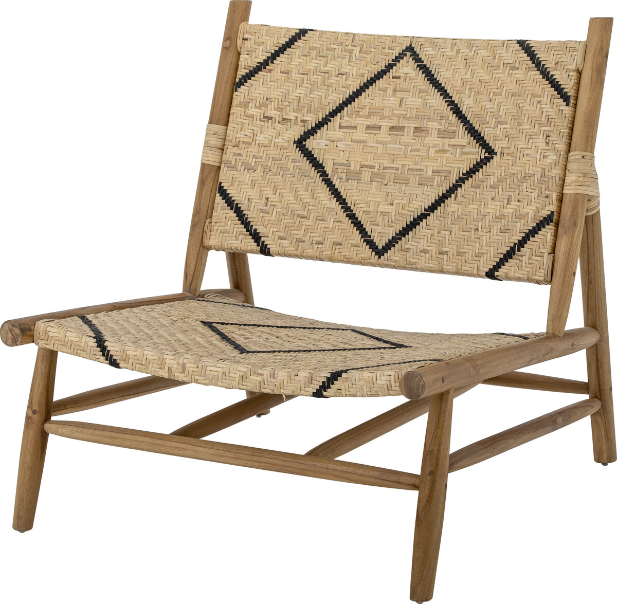 Creative Collection - Lennox Loungestol - Natur - Teak Træ