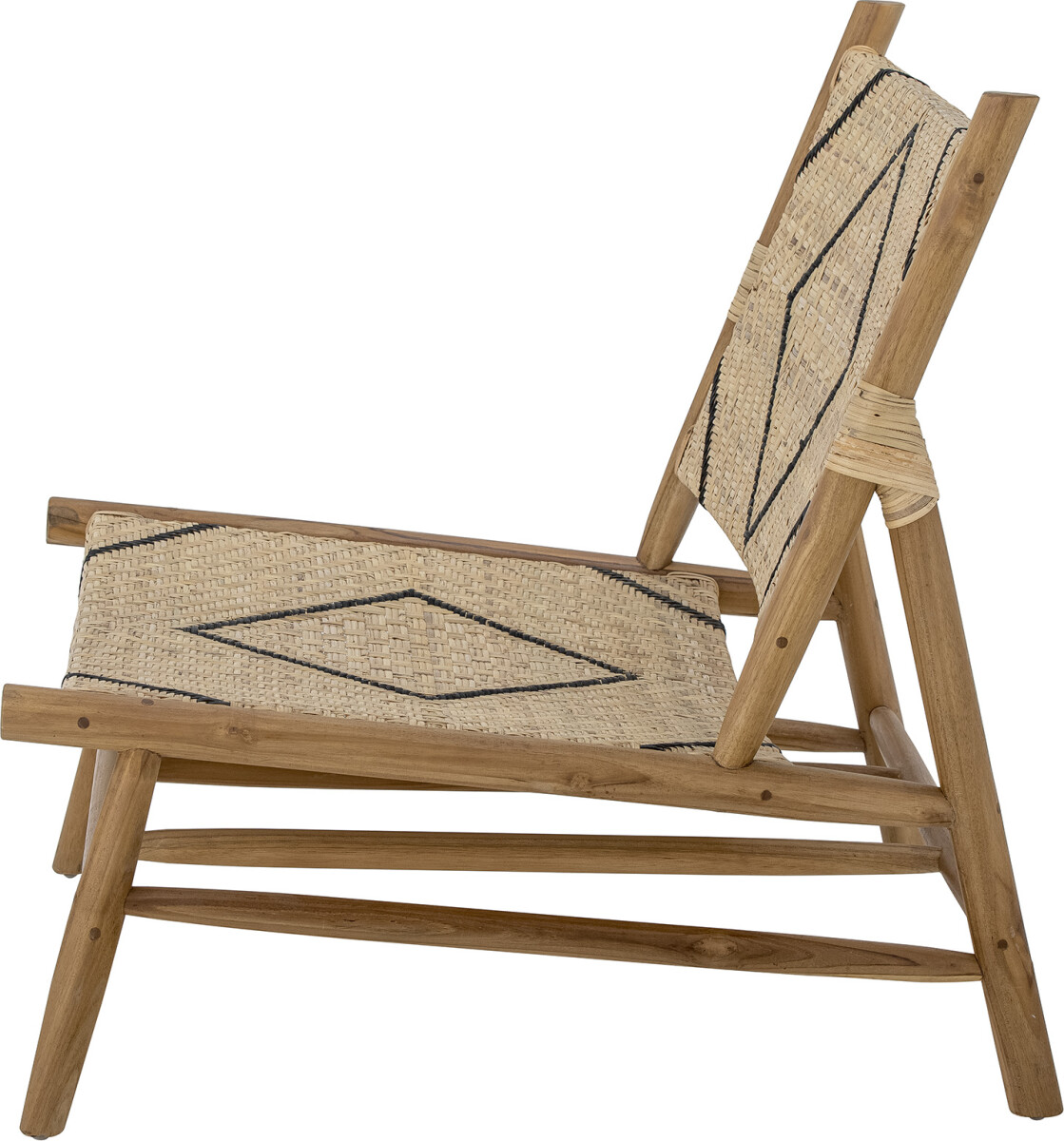 Creative Collection - Lennox Loungestol - Natur - Teak Træ