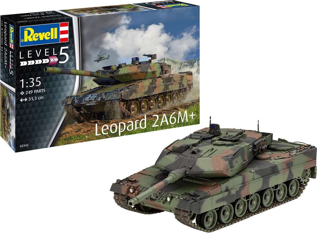 Revell - Leopard 2 A6M - Level 5 - 1 35 - 03342