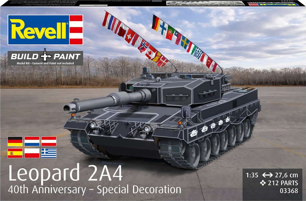 Revell 03368 - Leopard 2A4 - 40Th Anniversary Special - 1 35