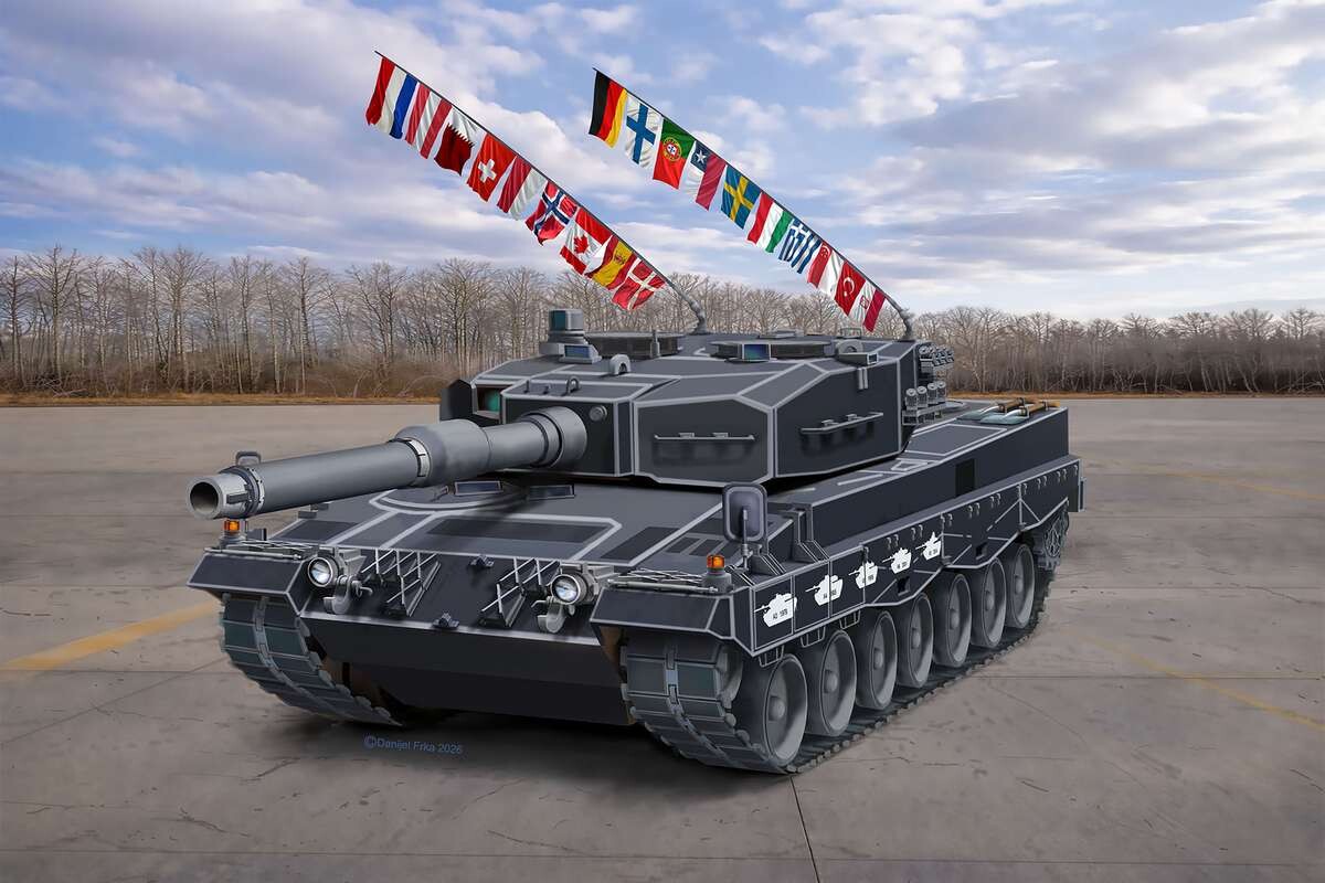 Revell 03368 - Leopard 2A4 - 40Th Anniversary Special - 1 35