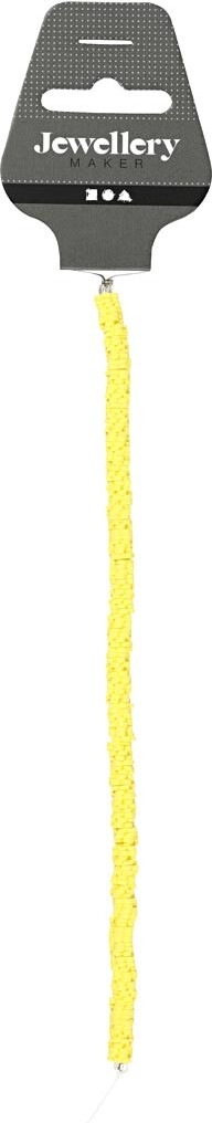 Lerperler - Ø 5-6 Mm - Hulstr 2 Mm - Gul - 145 Stk