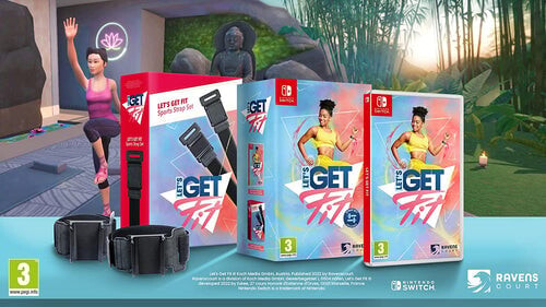 Let S Get Fit Includes Joy Con Straps