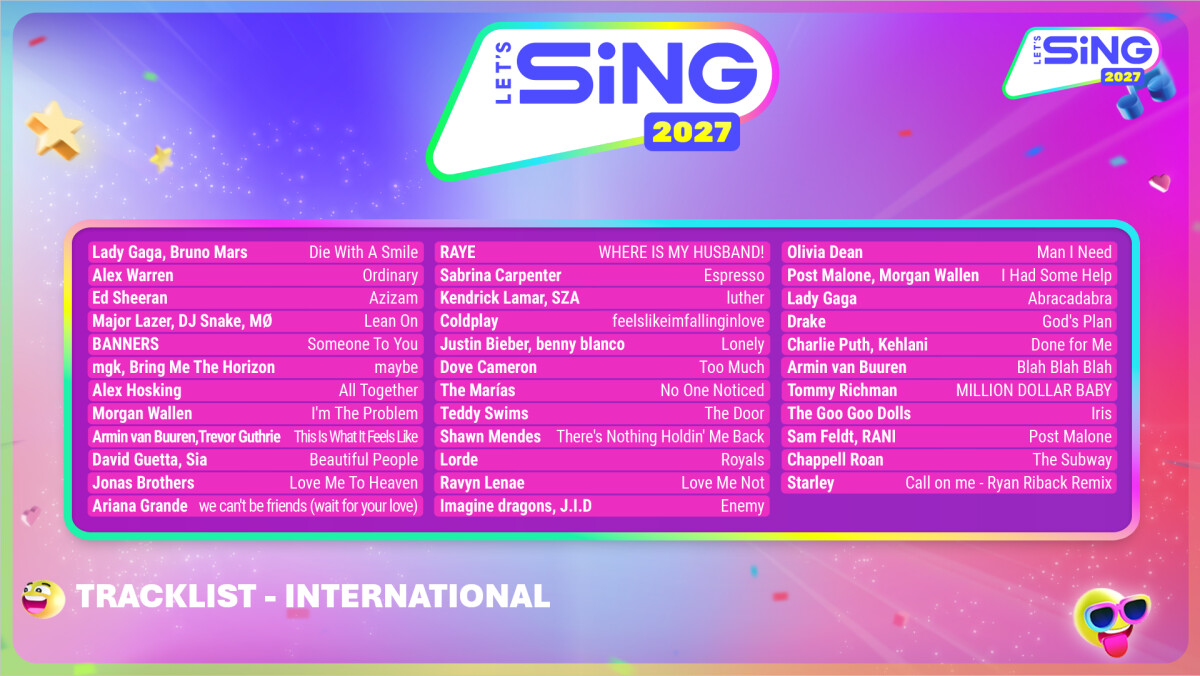 Let S Sing 2027