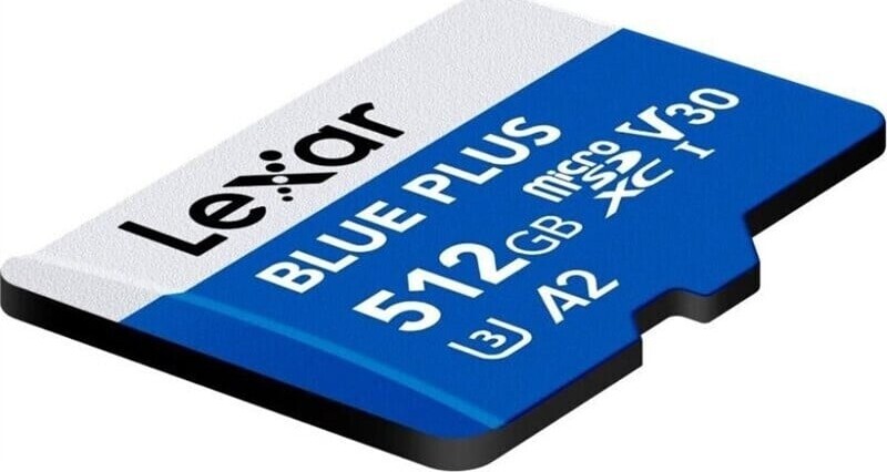 Lexar - Microsdhc Blue Plus Uhs-I With Sd Adapter 512Gb