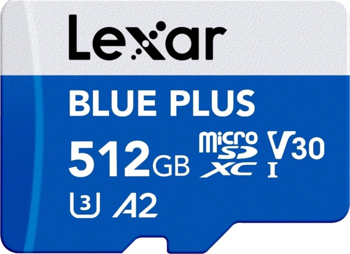 Lexar - Microsdhc Blue Plus Uhs-I With Sd Adapter 512Gb