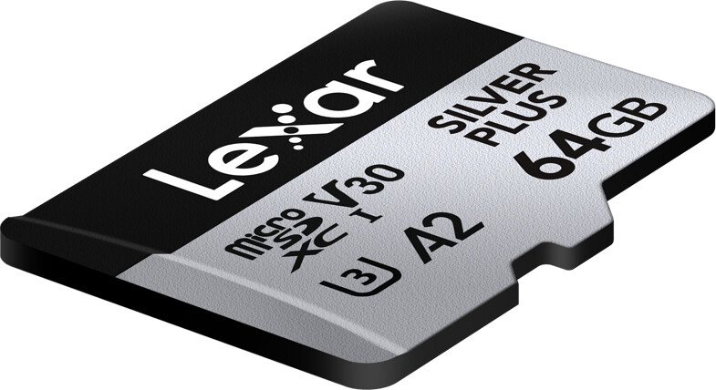 Lexar - Microsdxc Professional Silver Plus Uhs-Iu3A24K R205W100 V30 - 64Gb