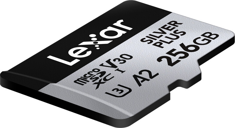 Lexar - Microsdxc Professional Silver Plus Uhs-Iu3A24K R205W150 V30 - 256Gb