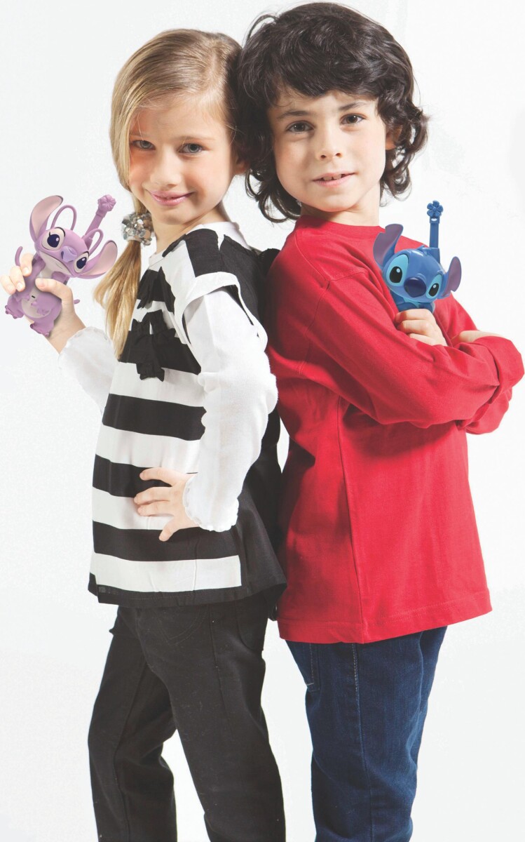 Stitch Angel - Walkie Talkies - 3D - 2 Km - Lexibook