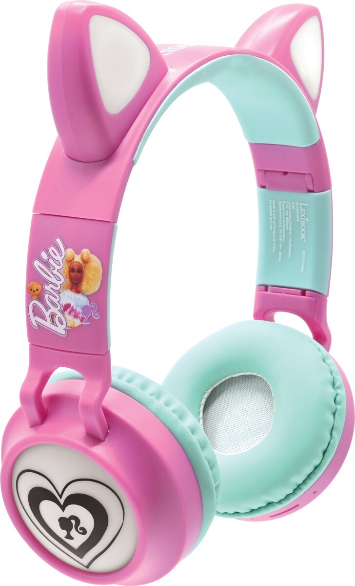 Lexibook - Barbie - Bluetooth Høretelefoner Med Lys Til Børn