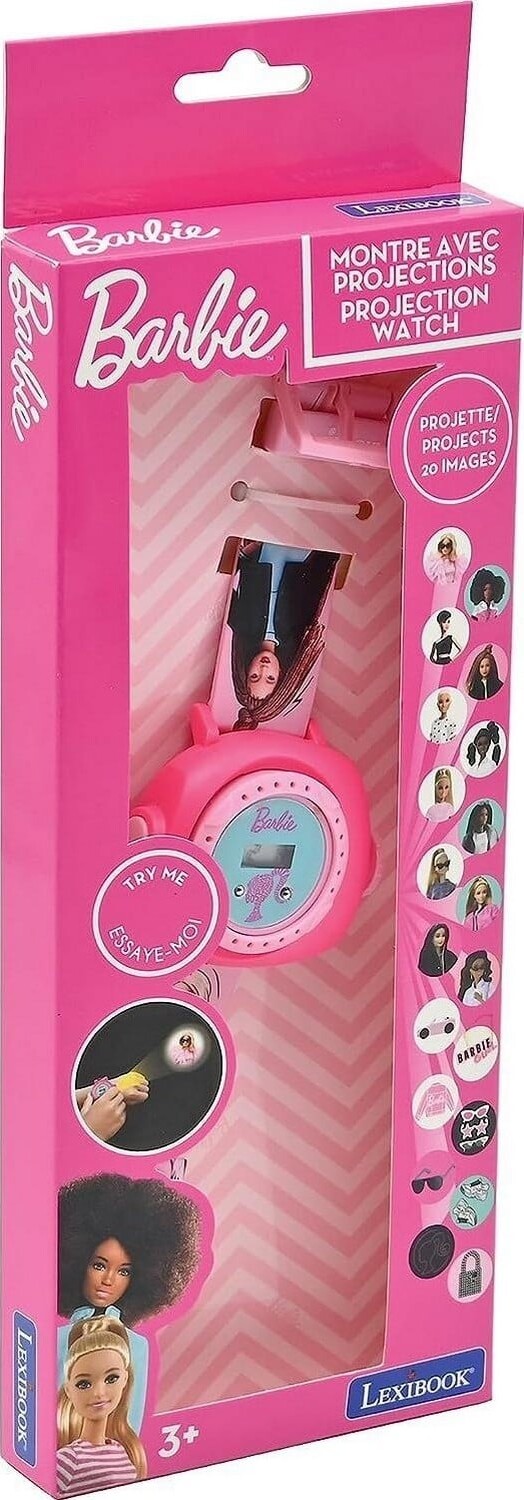 Barbie - Armbåndsur Til Børn - Med Projektor - Lexibook