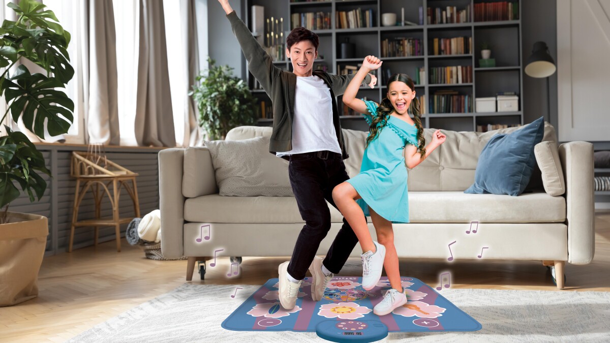 Lexibook - Stitch Electronic Dance Mat - Bluetooth Dansemåtte