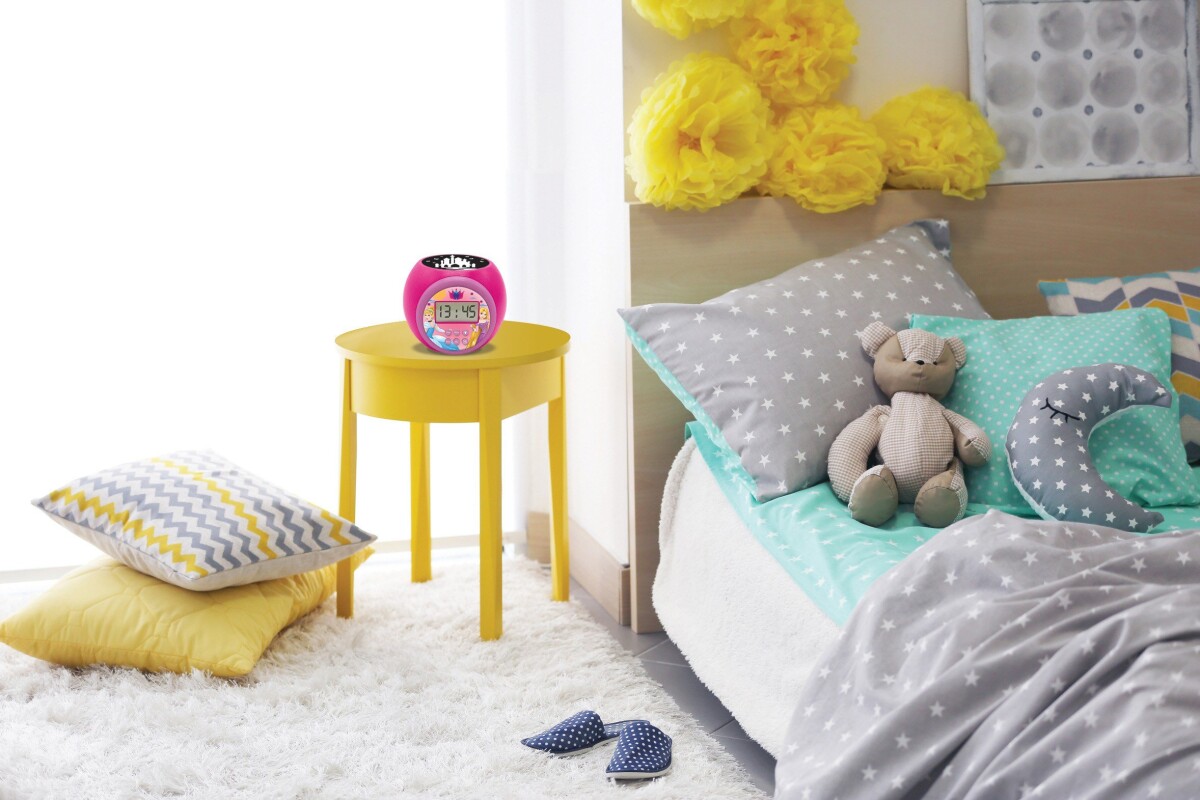 Lexibook - Disney Princess - Vækkeur Med Projektor Og Timer