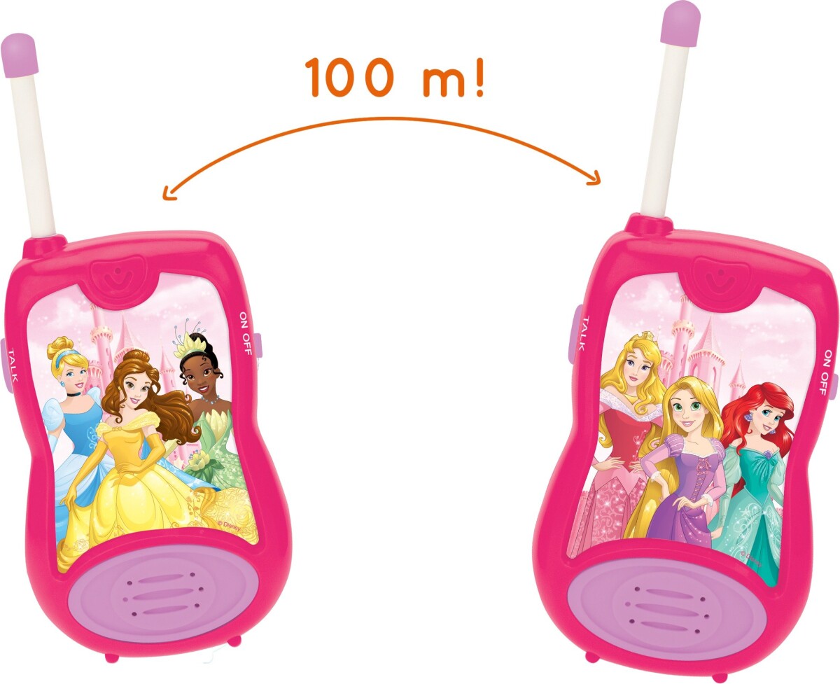 Disney Princess Walkie Talkie Sæt - 120 M - Lexibook | Se tilbud og køb ...