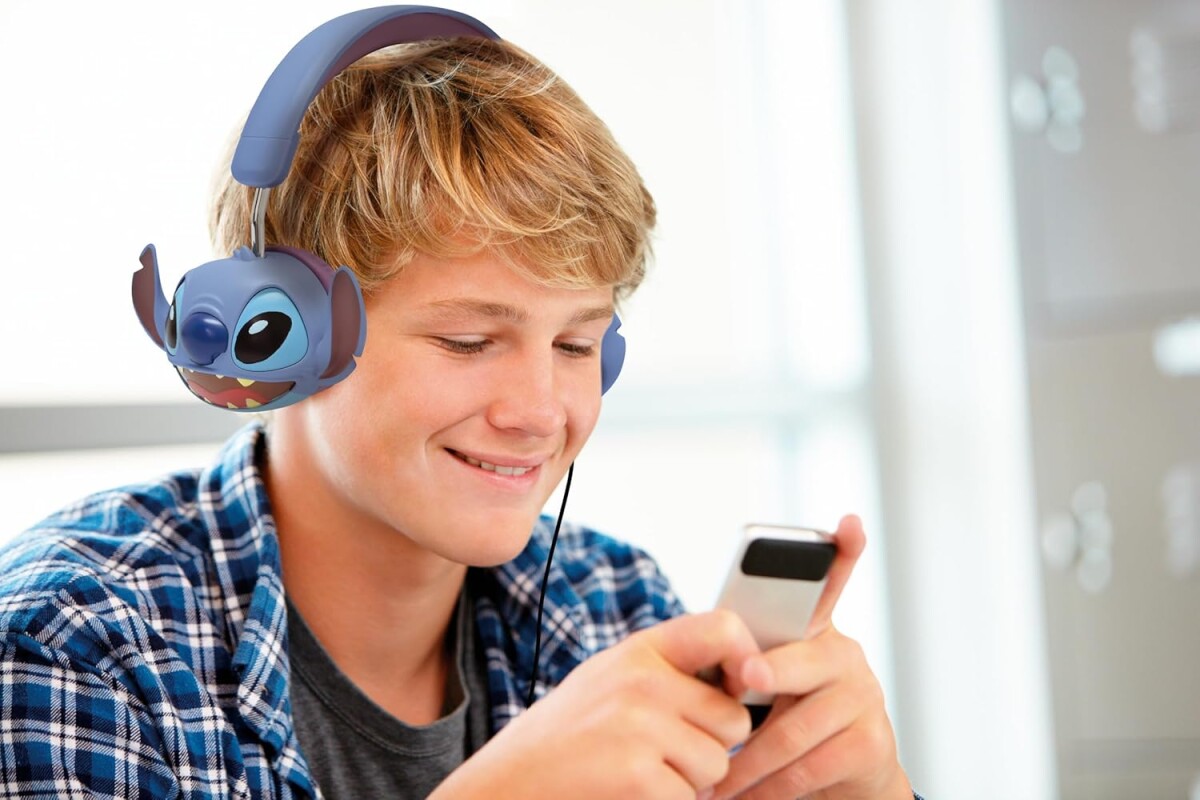 Stitch - Høretelefoner - Foldbare - Disney - Lexibook