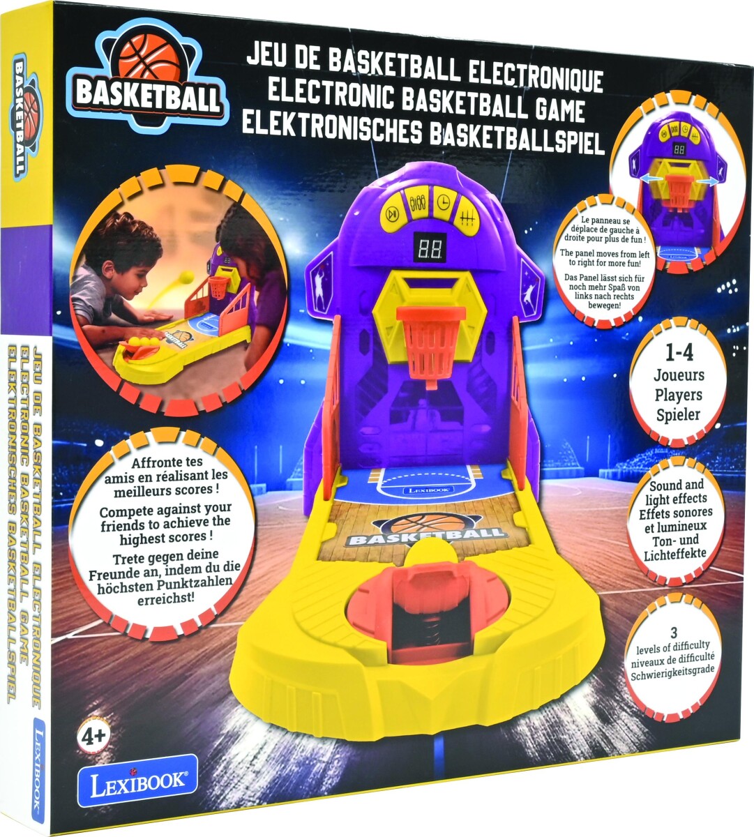 Lexibook - Elektronisk Basketball Spil - Med Lys Lyd
