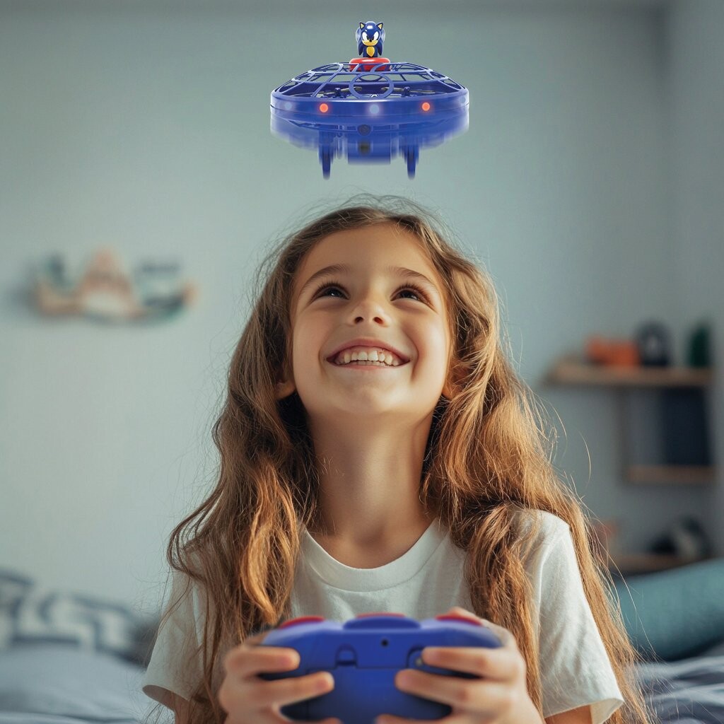 Lexibook - Flying Sonic - Drone Med Figur