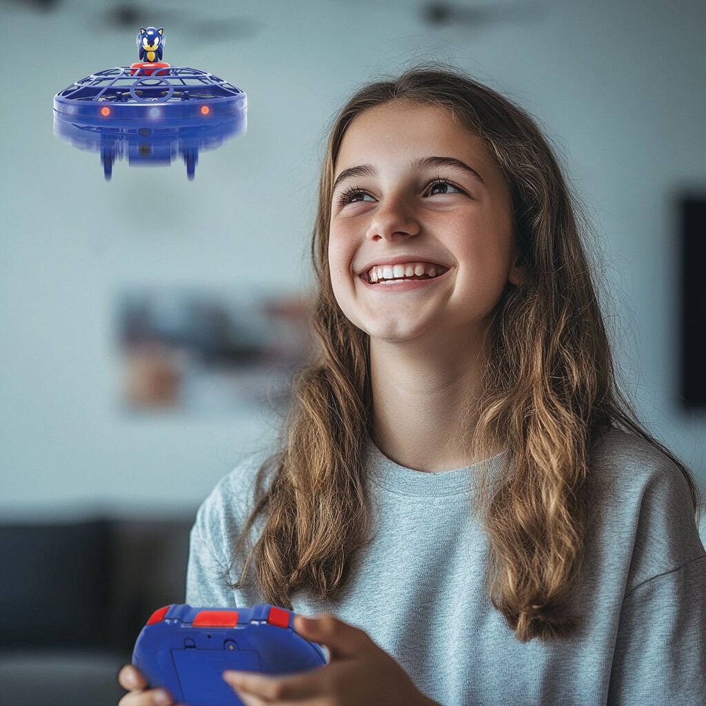 Lexibook - Flying Sonic - Drone Med Figur