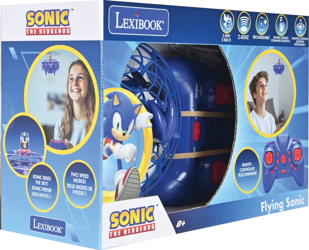 Lexibook - Flying Sonic - Drone Med Figur