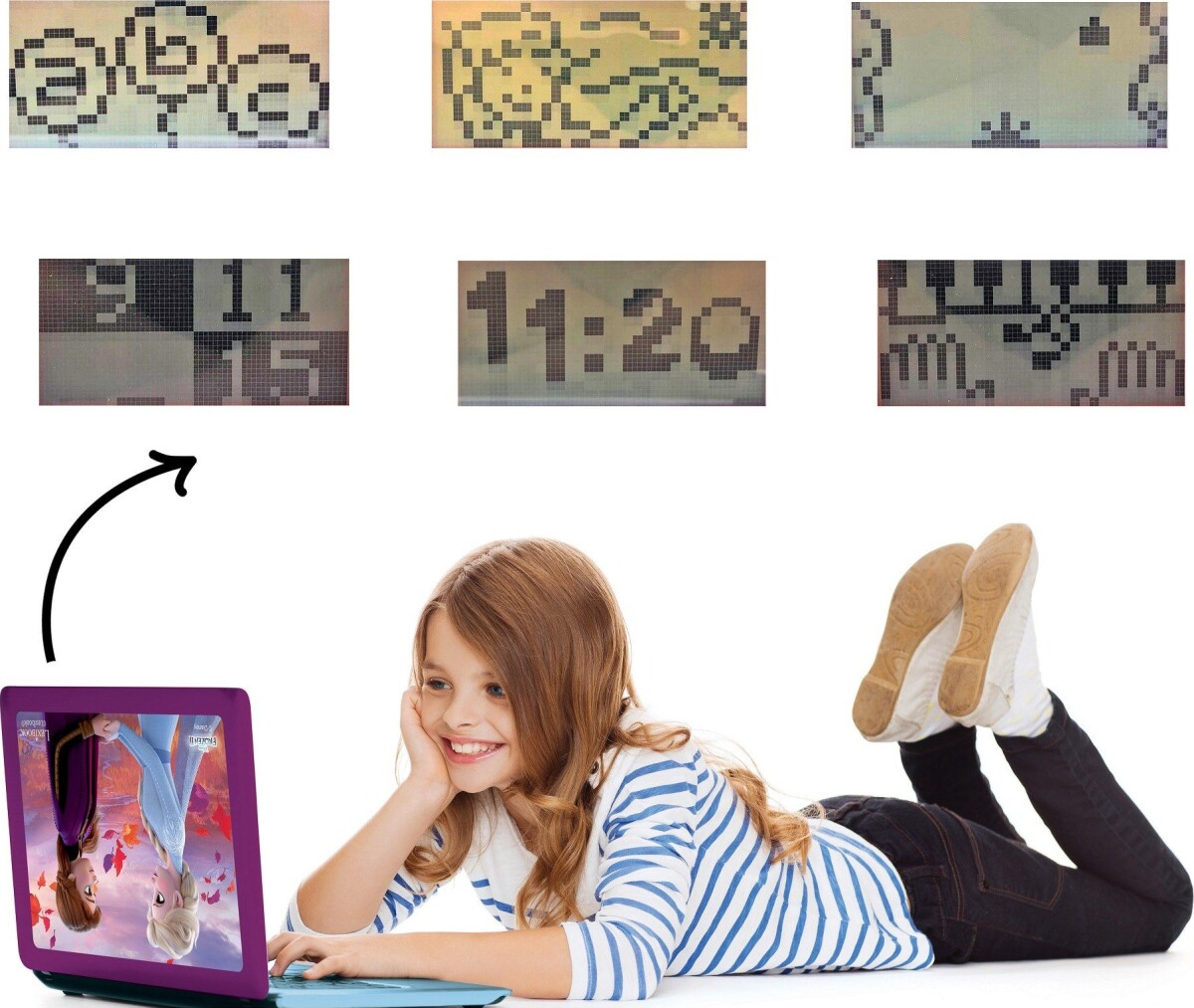 Lexibook - Frost Lærings Computer - Tosproget - Tysk Og Engelsk