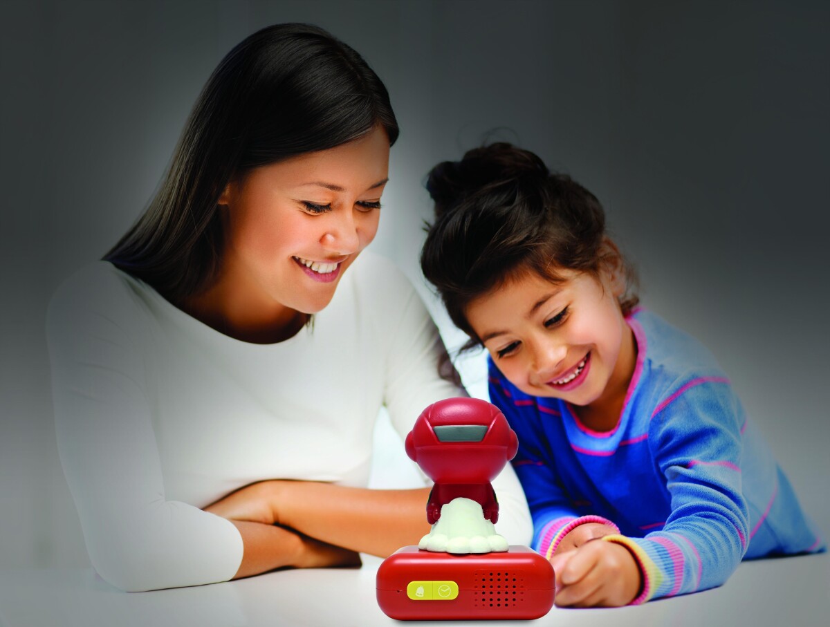 Lexibook - Vækkeur Natlampe - Iron Man Med Lyde - Rød