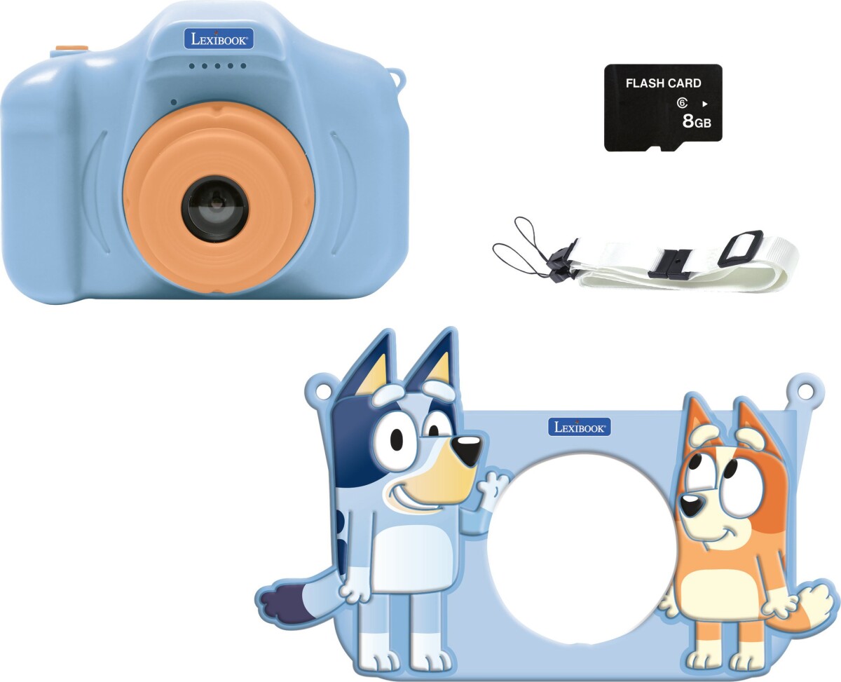 Lexibook - Bluey Kids Camera With Protection - Kamera Til Børn