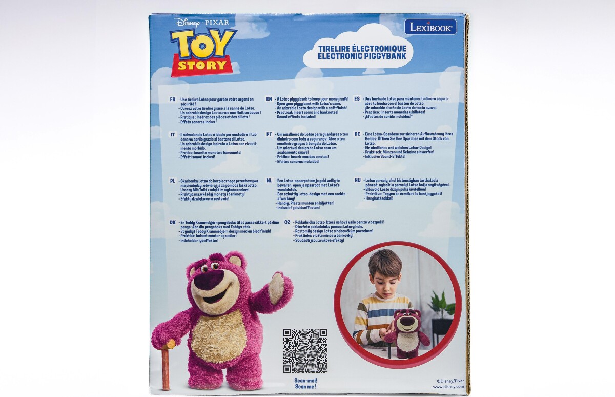Lexibook - Toy Story - Elektronisk Sparegris - Lotso