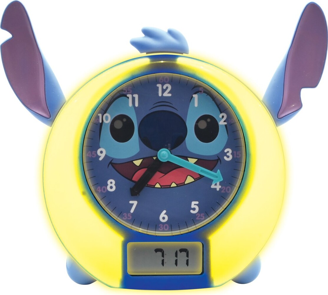 Stitch - Vækkeur Med Lys Og Melodier - Lexibook