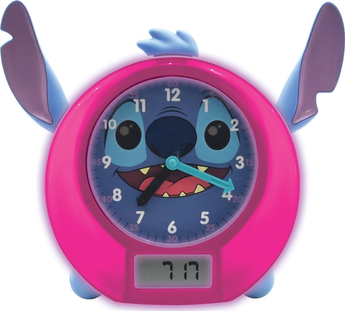 Stitch - Vækkeur Med Lys Og Melodier - Lexibook