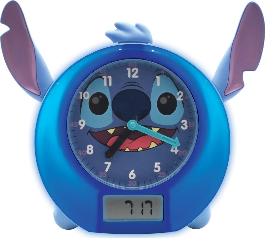 Stitch - Vækkeur Med Lys Og Melodier - Lexibook