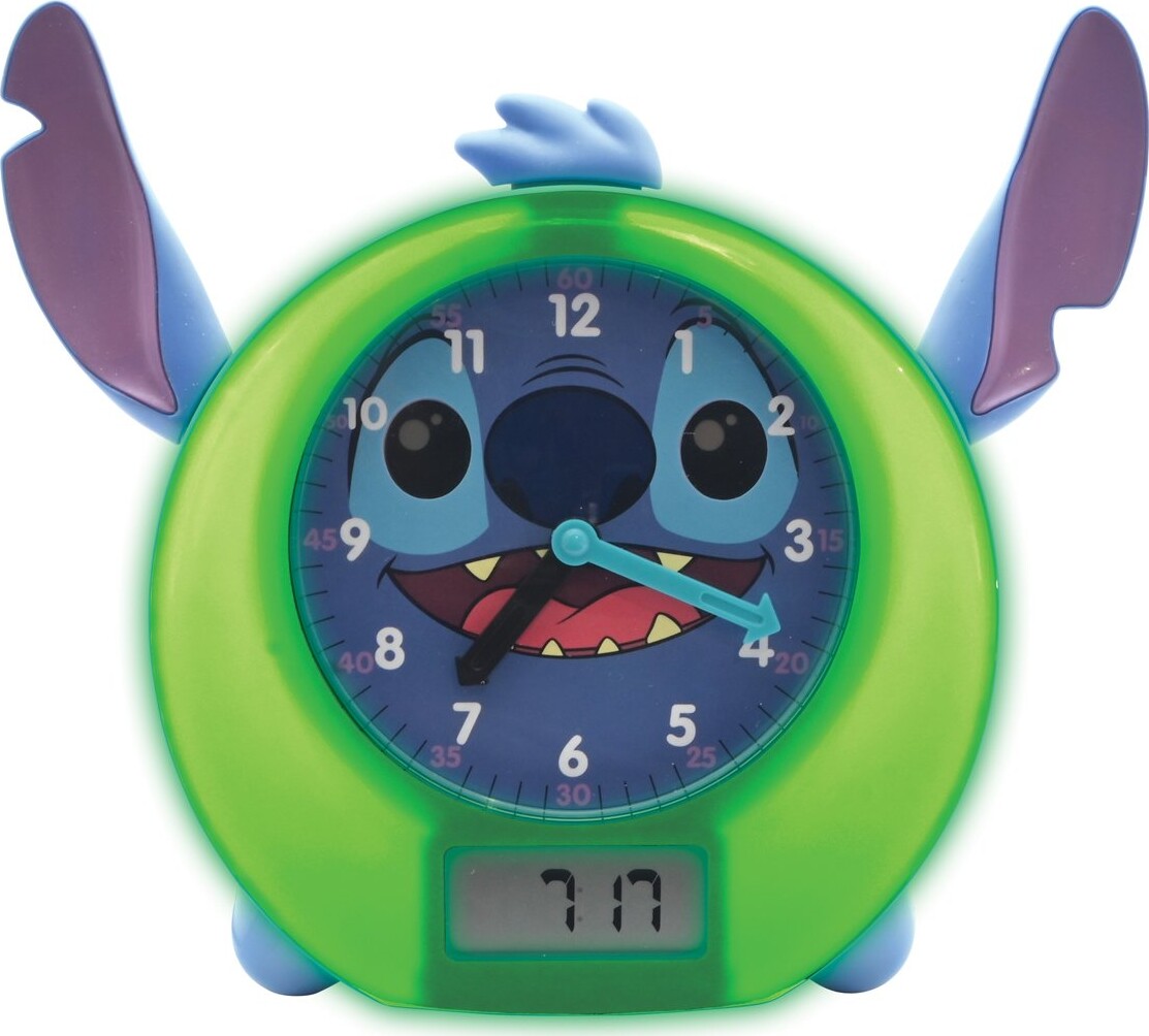 Stitch - Vækkeur Med Lys Og Melodier - Lexibook
