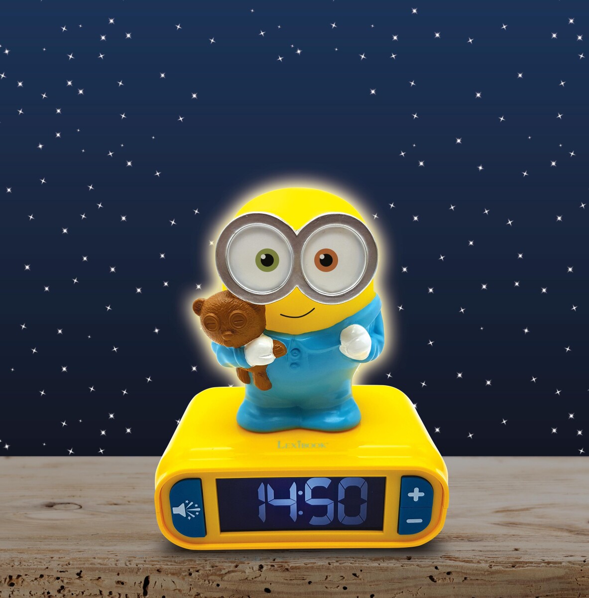 Minions - Vækkeur Med Lys Til Børn - Digital - Lexibook