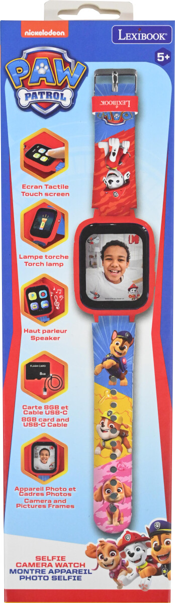 Paw Patrol - Ur Med Kamera - Armbåndsur Til Børn - Lexibook