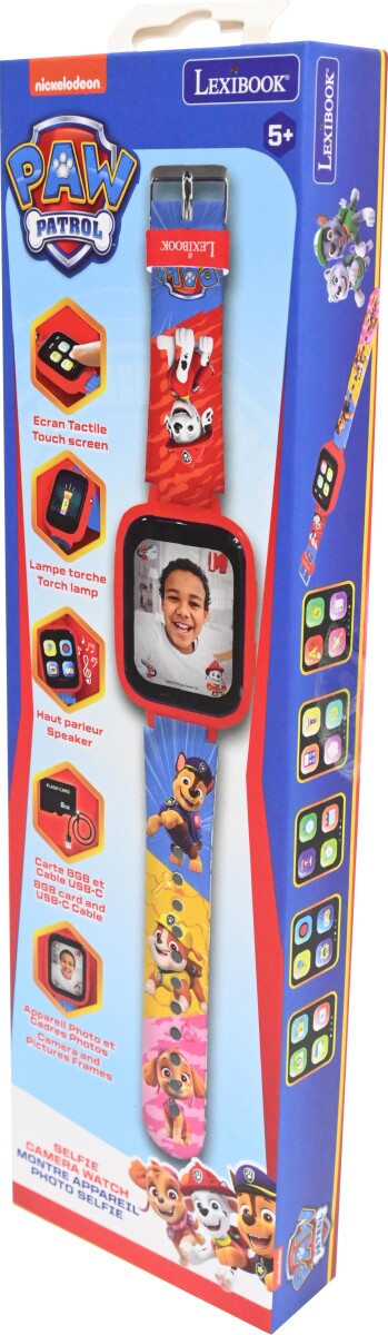 Paw Patrol - Ur Med Kamera - Armbåndsur Til Børn - Lexibook