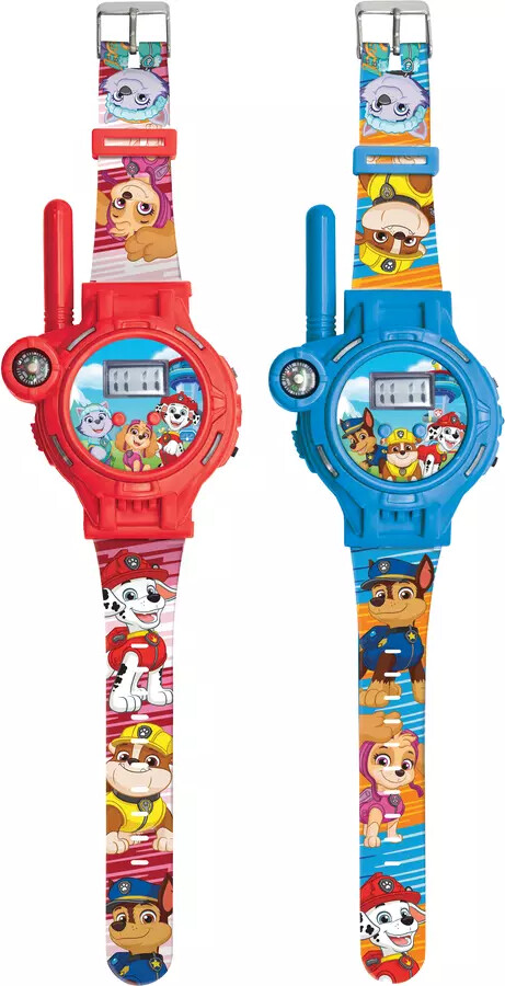 Paw Patrol Walkie Talkie Ur Sæt - 200 M - Lexibook