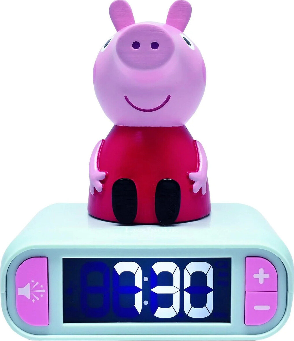 Lexibook - Peppa Pig Night Light Vækkeur Med Lyde