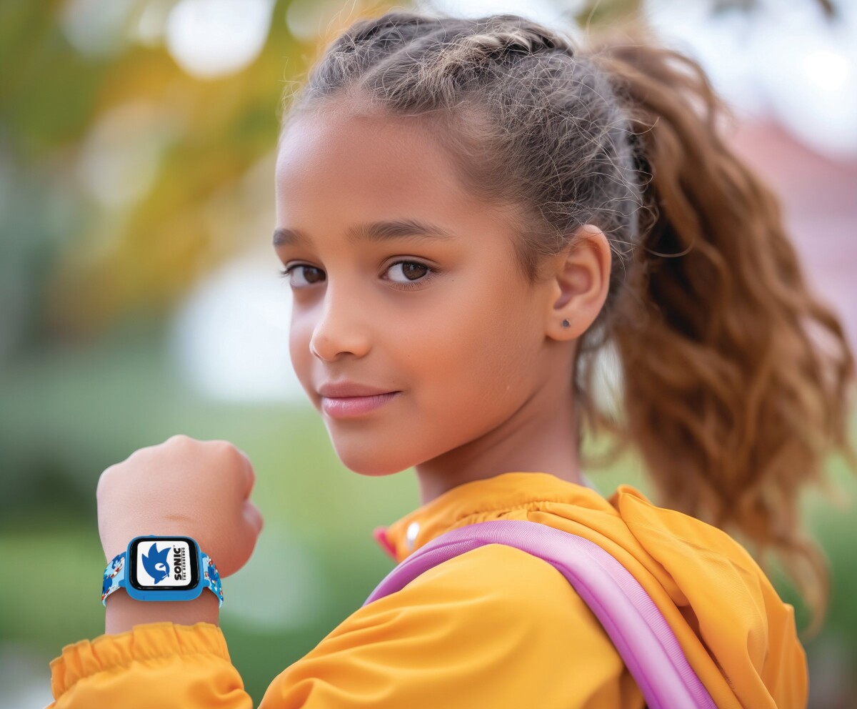 Sonic - Ur Med Kamera - Armbåndsur Til Børn - Lexibook