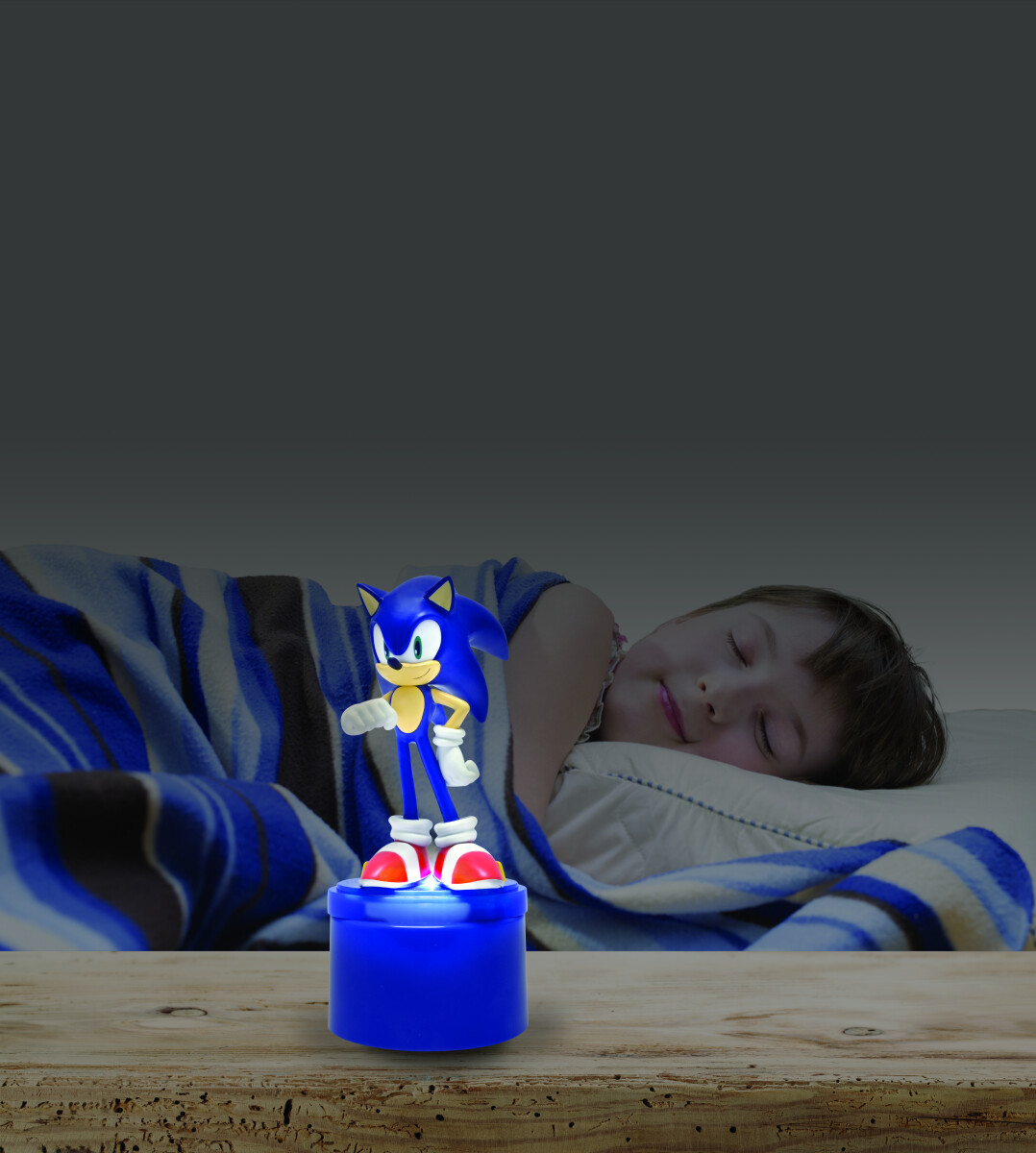 Sonic - Natlampe Til Børn - Lexibook