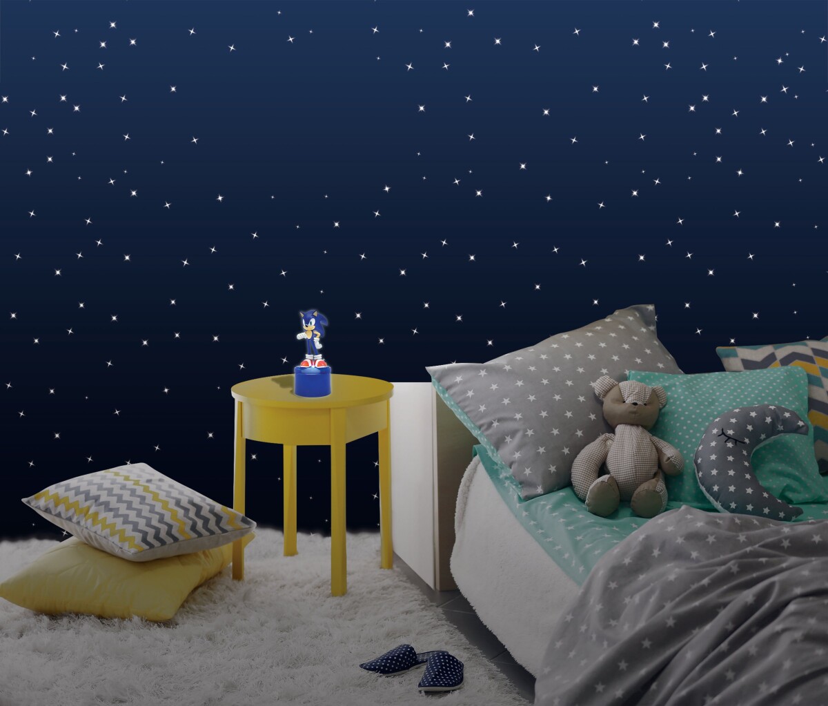 Sonic - Natlampe Til Børn - Lexibook