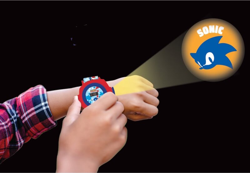 Sonic - Armbåndsur Til Børn - Med Projekter - Lexibook