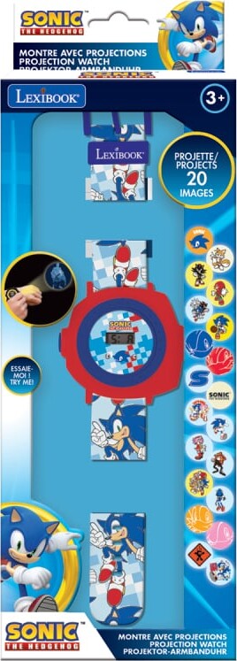 Sonic - Armbåndsur Til Børn - Med Projekter - Lexibook