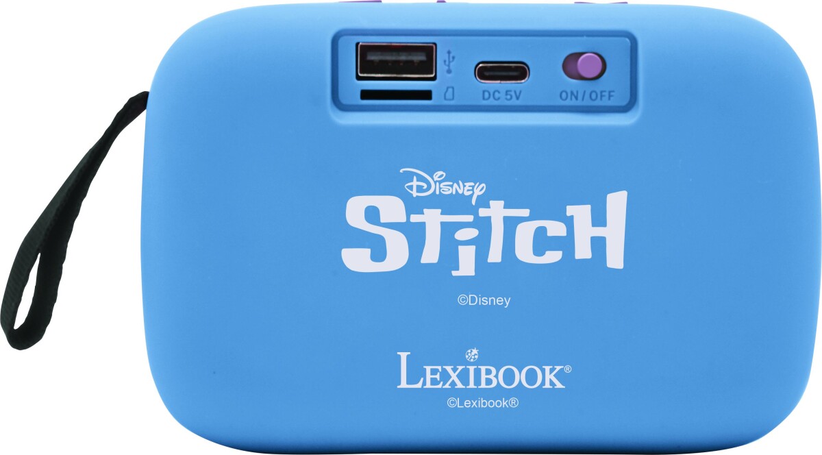 Lexibook - Stitch - Bluetooth Højtaler Til Børn - Transportabel