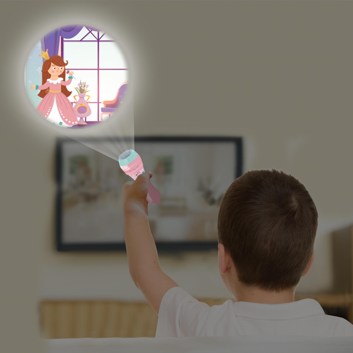 Lexibook - Enhjørning - Stories Projektor Og Lommelygte Til Børn